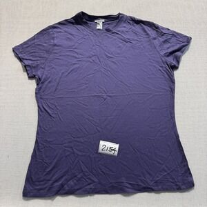Unbranded Short Sleeve T-Shirt Mens Sz  L Purple New Without Tags